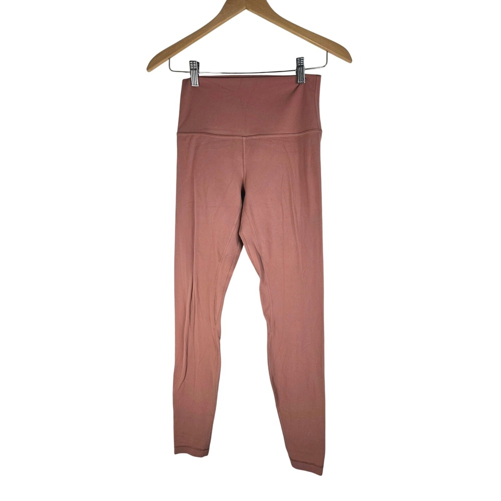 Lululemon Align Leggings High‎ Rise Yoga Pants Athleisure Spanish Rose Size 6